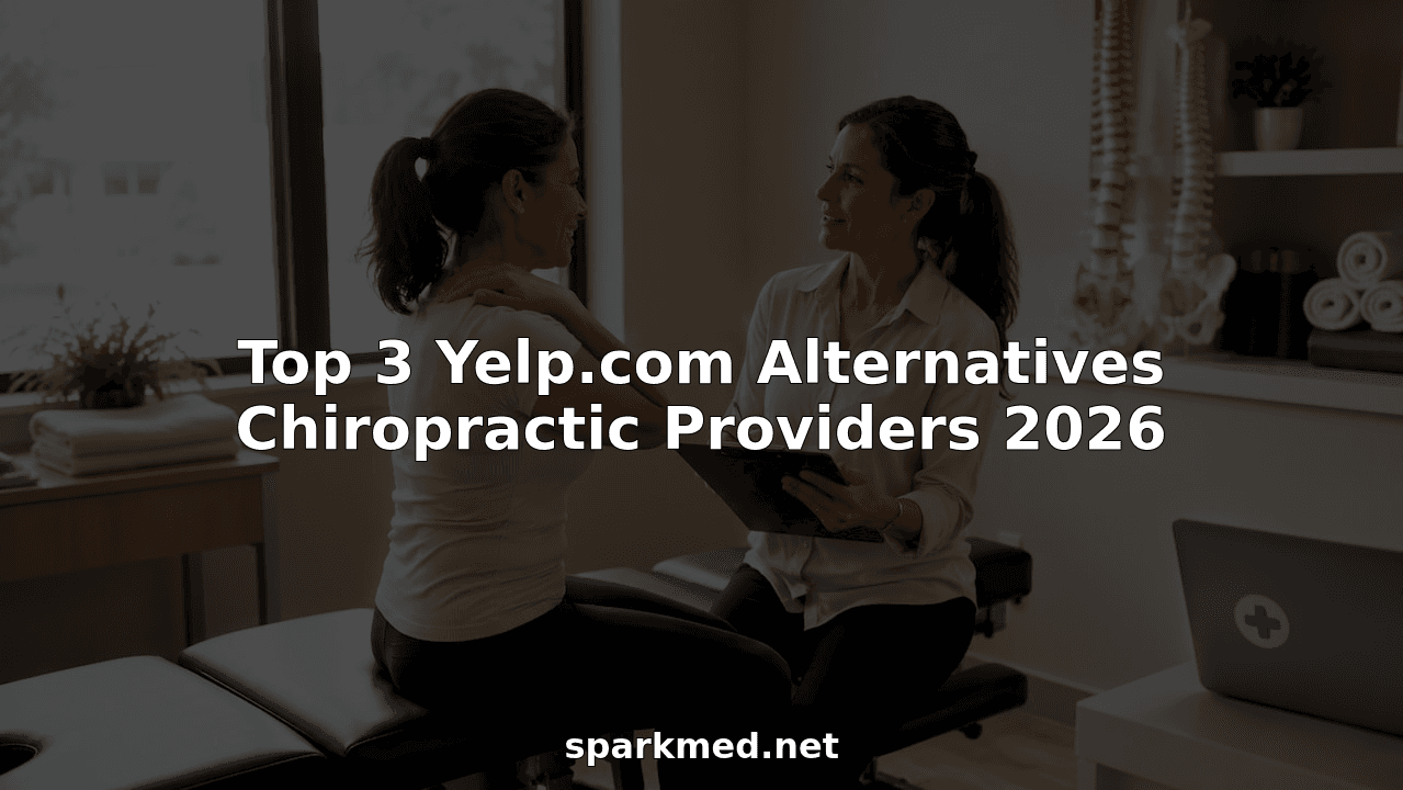 Top 3 Yelp.com Alternatives Chiropractic Providers 2026