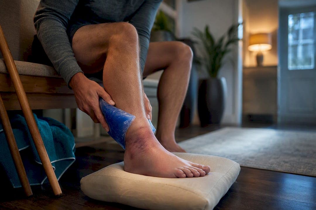 Guideline backed Cold Therapy for Sprains: Steps for 48–72 Hours